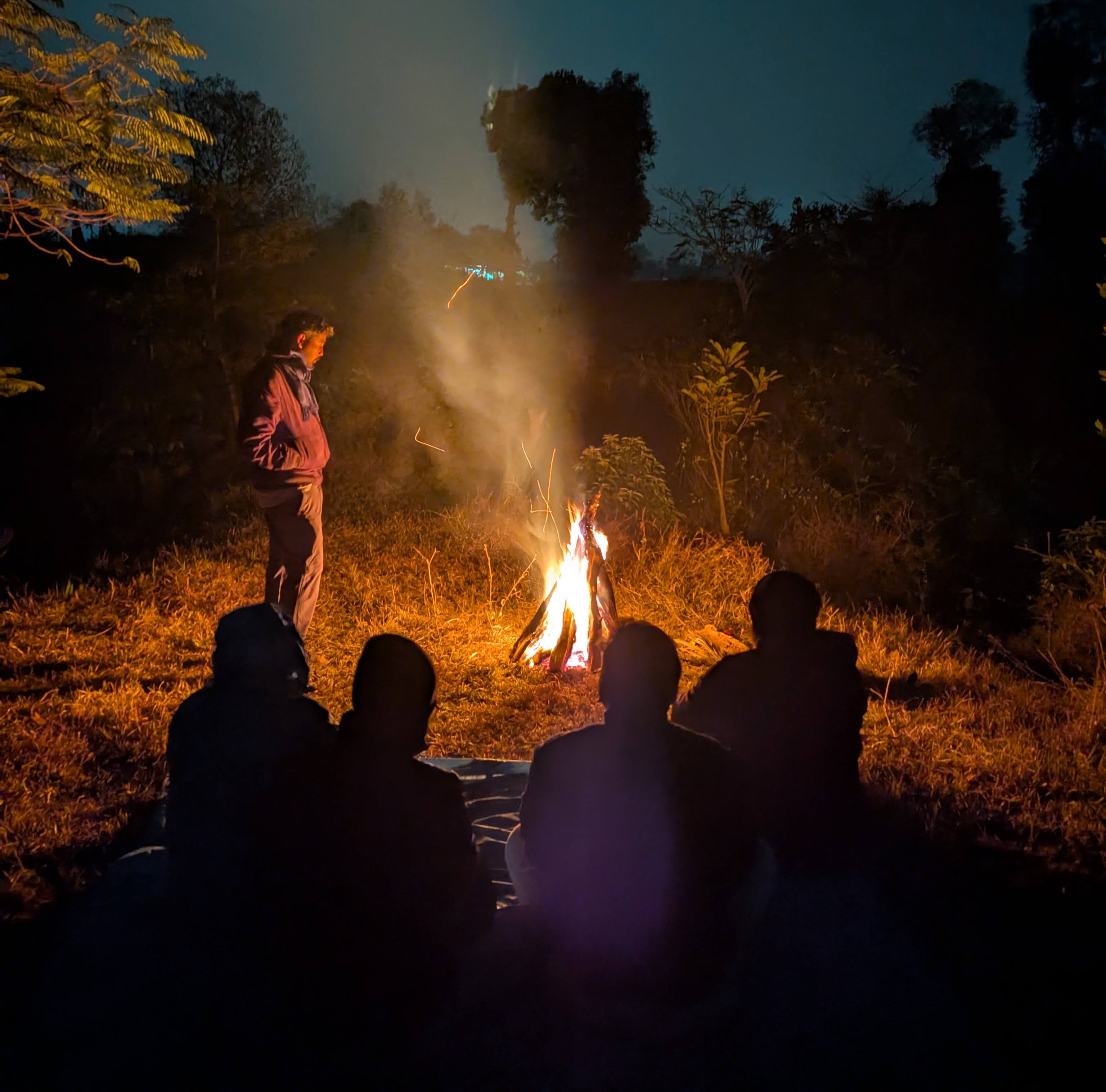 Glamping Sanctuary grounds — Niruddesh